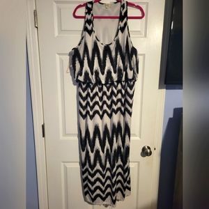 Zebra print dress